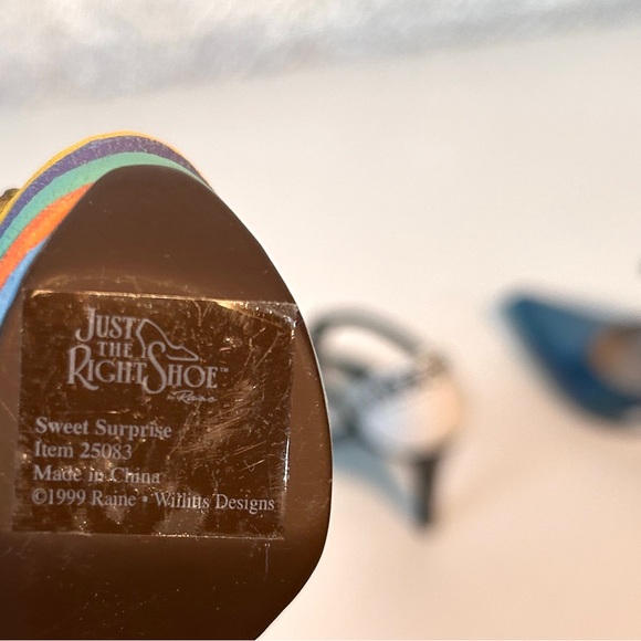 Just The Right Shoes by Raine Willits/ Lot of 3 Mini High Heels / Spectator, etc - Picture 3 of 8